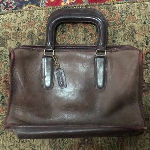 Vintage Coach Briefcase Bag